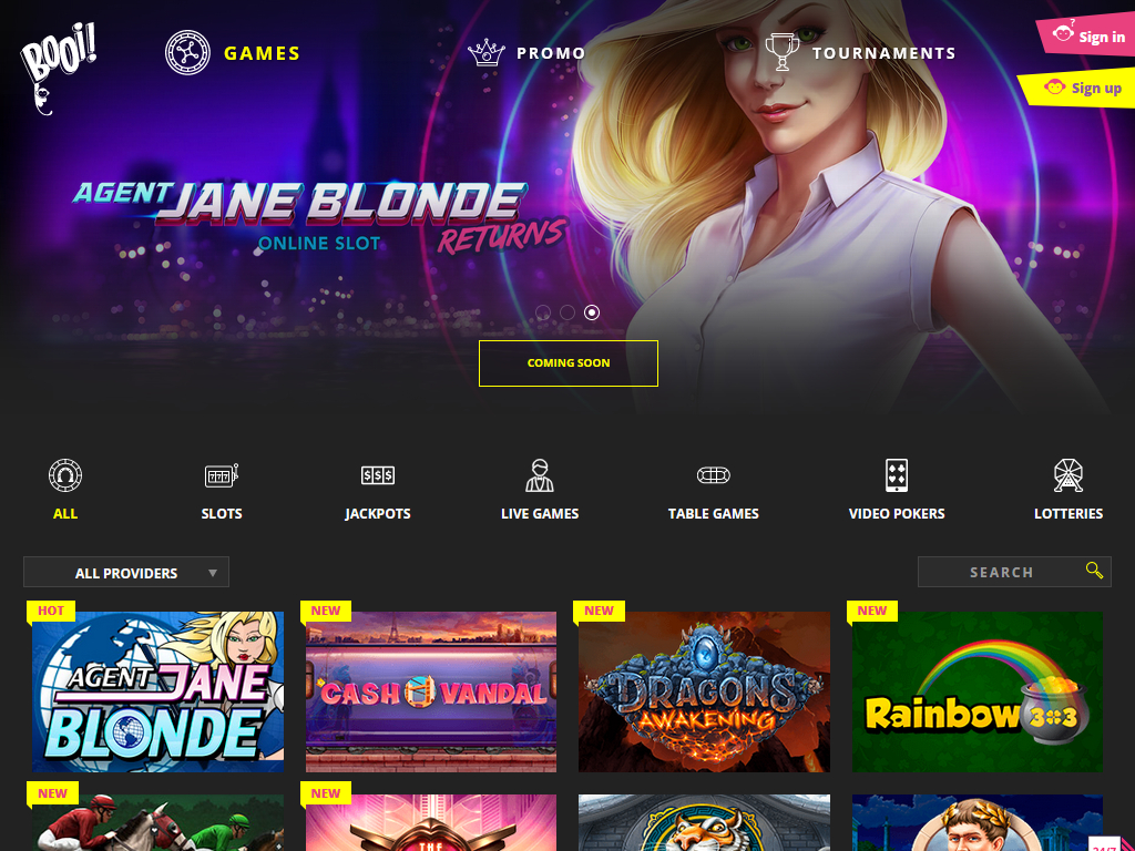 booi casino регистрация