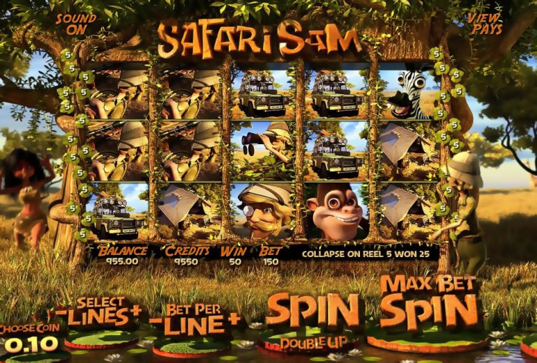 Игровой автомат Safari Sam