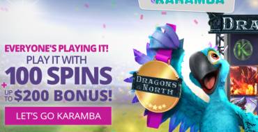 100% Match Bonus up to €200 in Karamba Casino: welcome bonus karamba