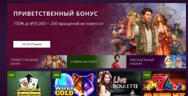 100% First Deposit bonus up to 500EUR + 200 free spins at Malina Casino: 