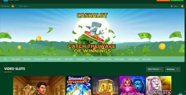 Cashalot Casino: Официальный сайт