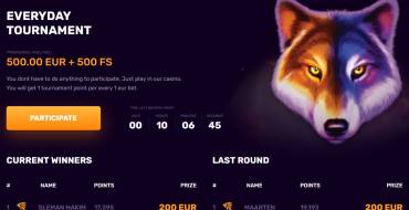 Dux Casino: Турниры