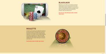 Golden Tiger Casino: Возможности