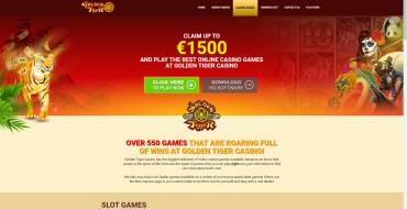 Golden Tiger Casino: Игры