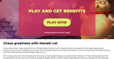 Maneki casino: VIP