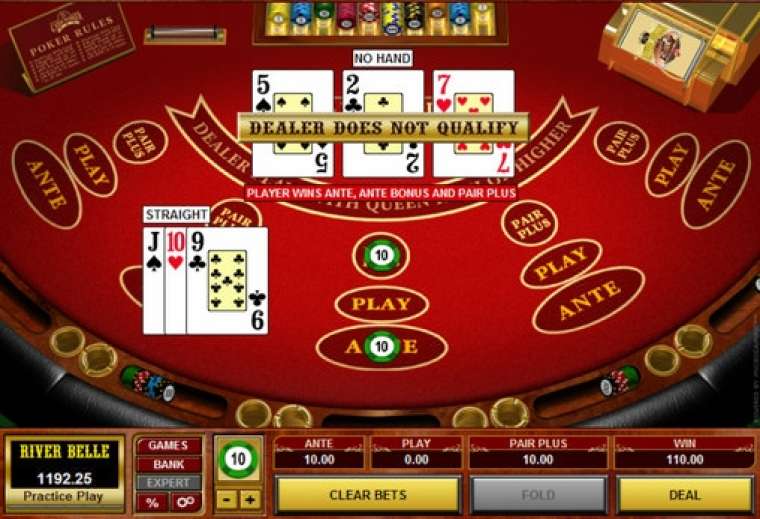 Слот 3 Card Poker играть бесплатно