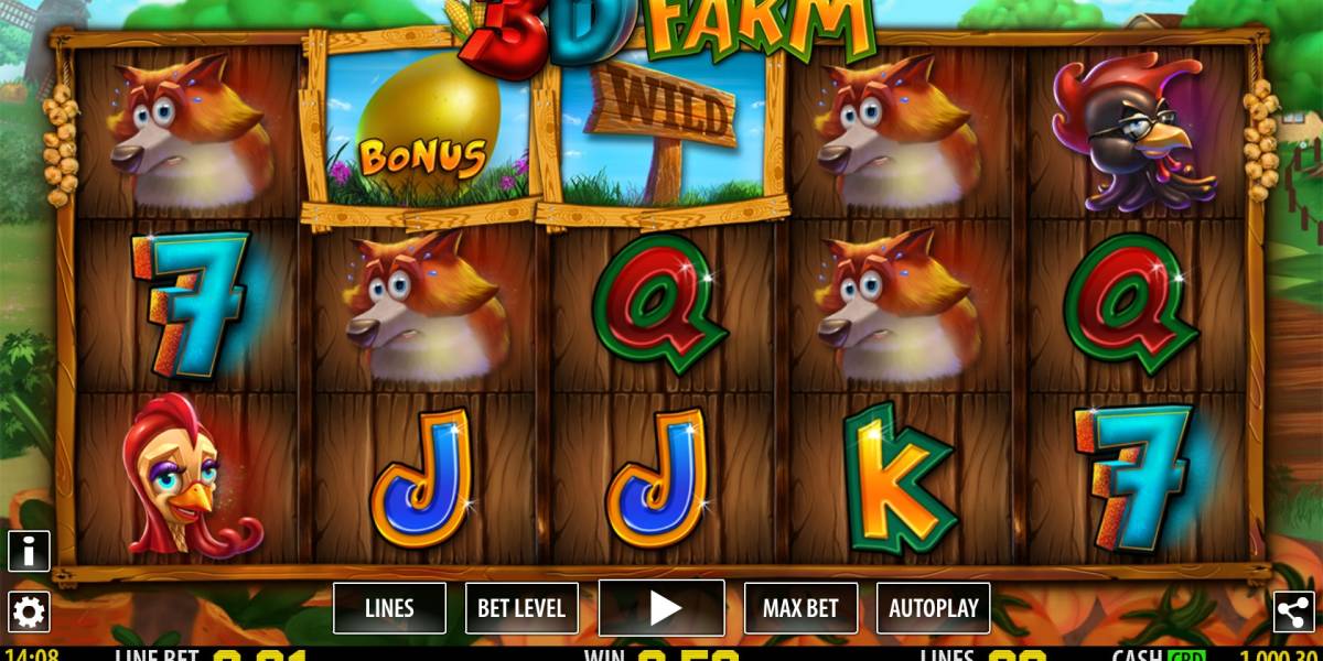 Игровой автомат 3D Farm