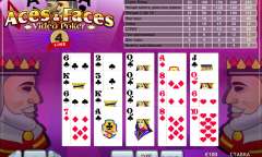 Онлайн слот 4 Line Aces and Faces играть