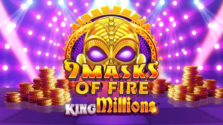 Видео покер 9 Masks of Fire King Millions демо-игра