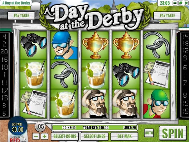 Слот A Day at the Derby играть бесплатно