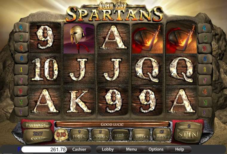 Слот Age of Spartans играть бесплатно