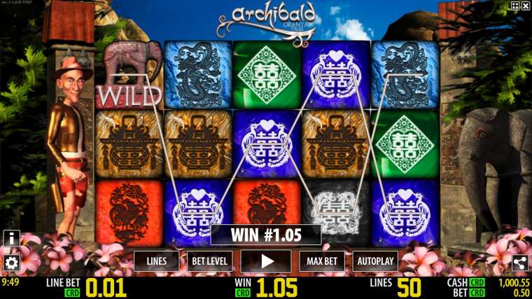 Онлайн слот Archibald: Oriental Tales играть