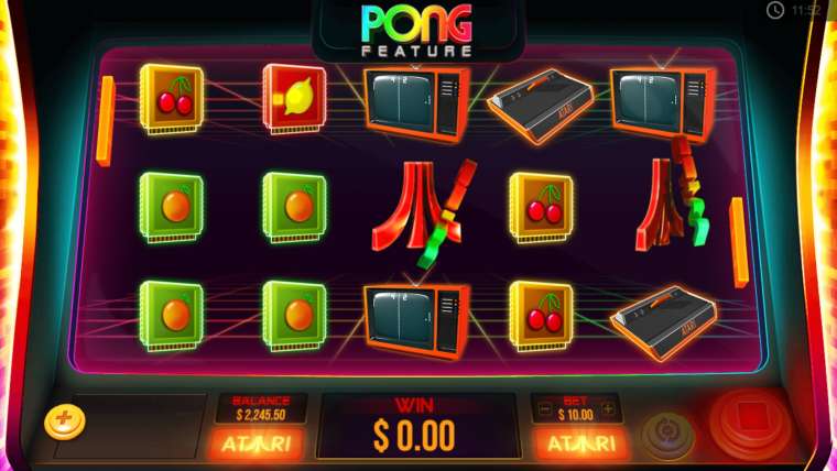Слот Atari Pong играть бесплатно