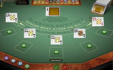 Блэкджек Atlantic City Multi-hand Blackjack Gold