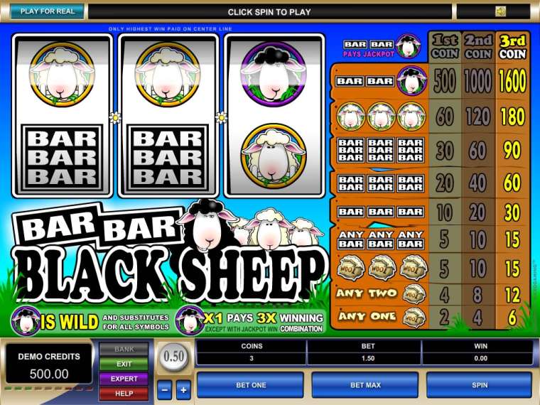 Слот Bar Bar Black Sheep играть бесплатно