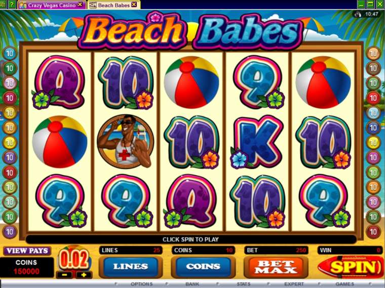 Онлайн слот Beach Babes играть