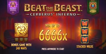 Beat the Beast Cerberus’ Inferno: Игровой автомат