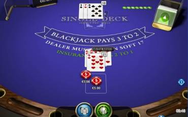 Блэкджек Blackjack Single Deck