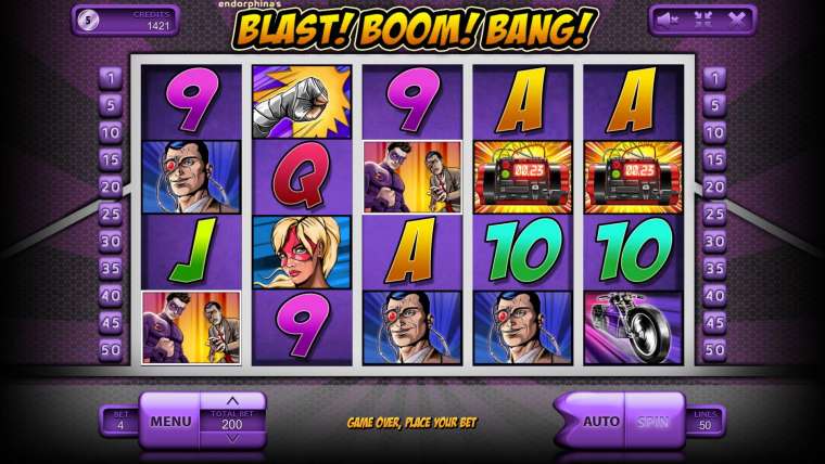 Онлайн слот Blast! Boom! Bang! играть