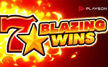 Blazing Wins 5 lines