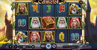 Book Of Camelot: Игровой автомат