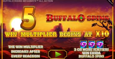 Buffalo Rising Megaways All Action: Серии спинов