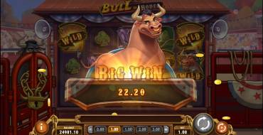 Bull in a Rodeo: Выигрыши