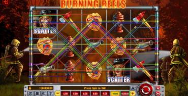 Burning Reels: Игровой автомат