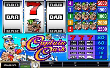 Игровой автомат Captain Cash 