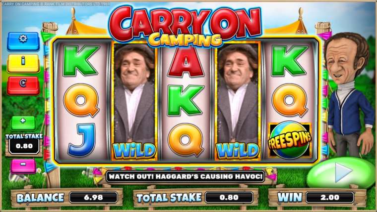 Онлайн слот Carry on Camping играть