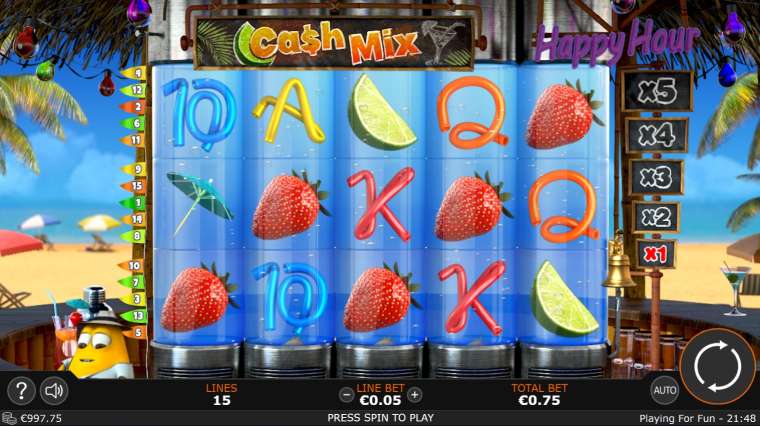 Онлайн слот Cash Mix играть