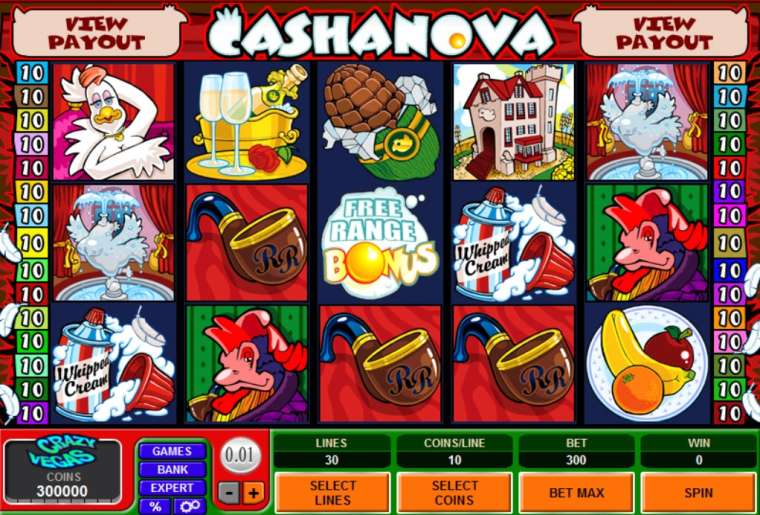 Онлайн слот Cashanova играть