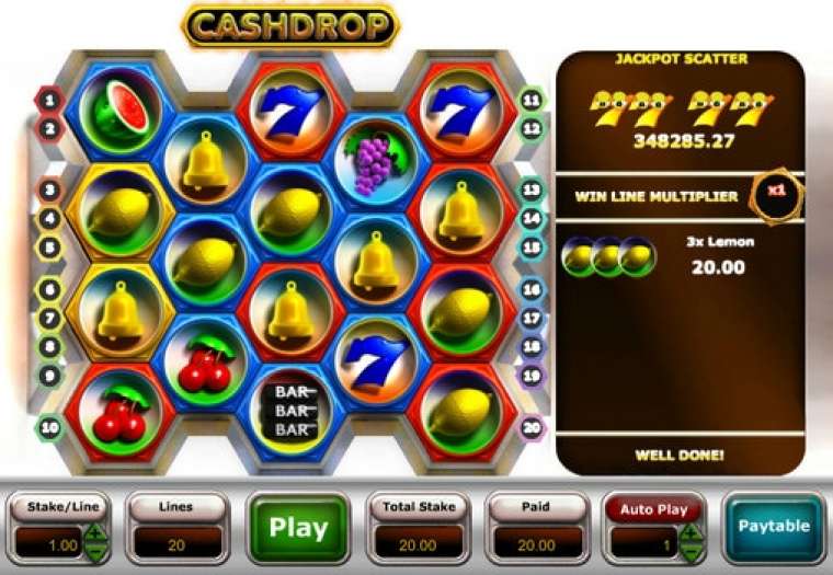 Слот Cashdrop играть бесплатно