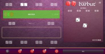 Casino Barbut: Выигрыши