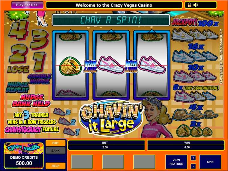 Слот Chavin’ it large играть бесплатно