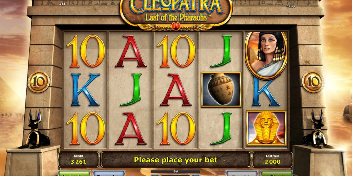 Игровой автомат Cleopatra: Last of the Pharaohs