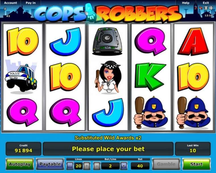 Слот Cops ‘n’ Robbers играть бесплатно