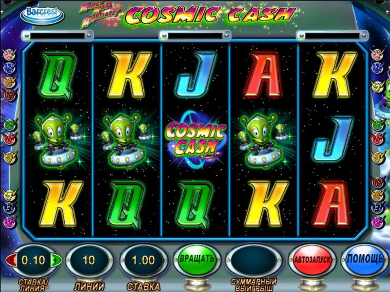 Слот Cosmic Cash  играть бесплатно