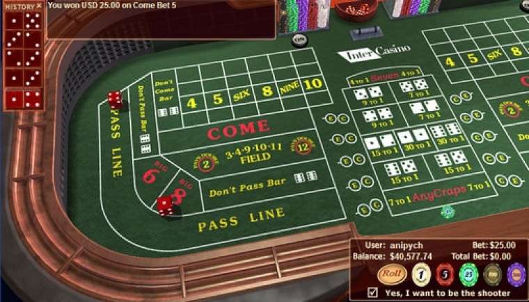 Слот Craps SP играть бесплатно