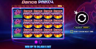 Dance Party: Игровой автомат