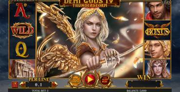 Demi Gods IV Thunderstorm: Игровой автомат