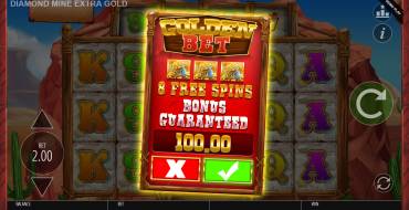 Diamond Mine Extra Gold Megaways: Golden Bet