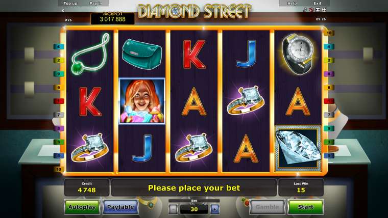 Слот Diamond Street играть бесплатно