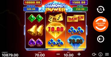 Diamonds Power: Hold and Win: Выигрыши