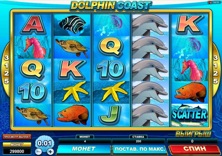 Слот Dolphin Coast играть бесплатно
