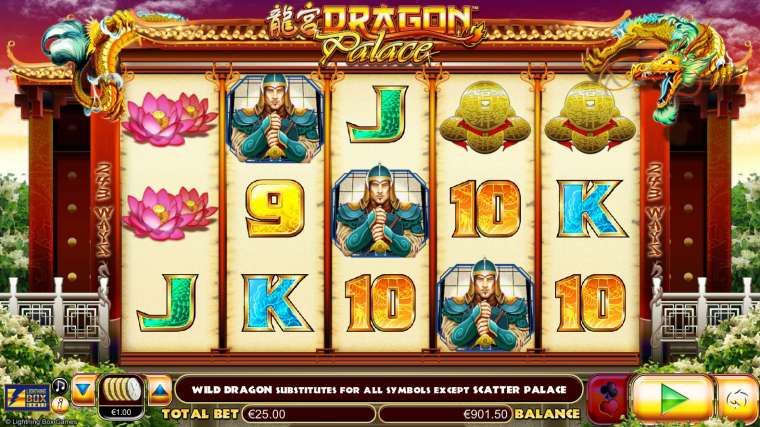 Онлайн слот Dragon Palace играть