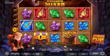 Dynamite Miner: Игровой автомат