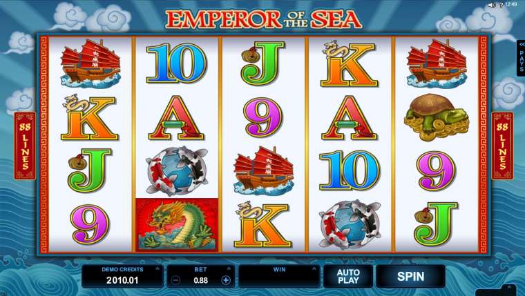 Слот Emperor of the Sea играть бесплатно