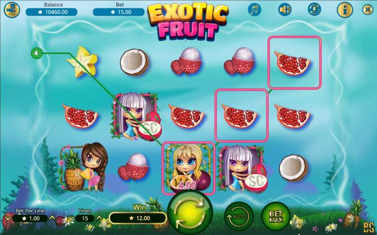 Слот Exotic Fruit играть бесплатно