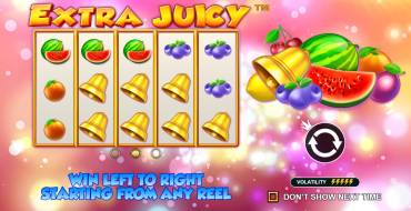 Extra Juicy: Extra Juicy Pragmatic Play